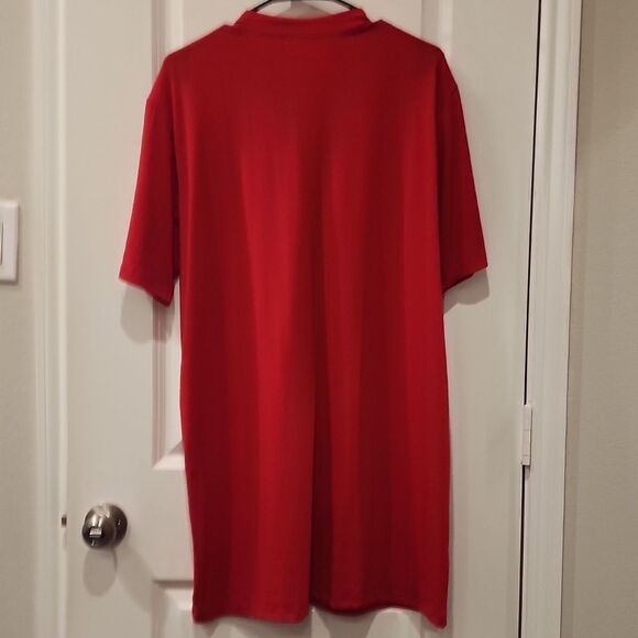 So Chic Lace Front Sexy Mini T-shirt Dress - Picture 4 of 5